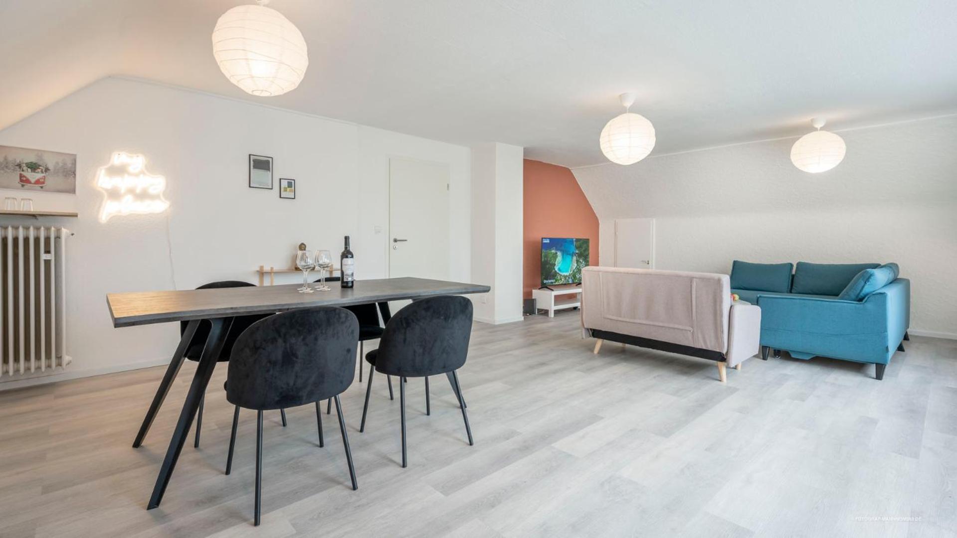 Xxl Design-Appartement Gardendesign Boxspring 8 Pers Zwischen Heidelberg Und Mannheim Edingen-Neckarhausen Exteriör bild
